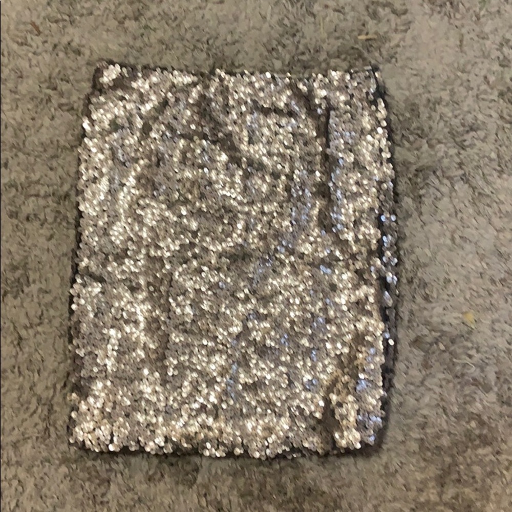 Sequin skirt